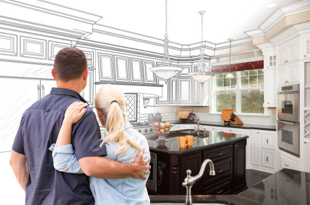 Professional Kitchen Island Installation technician working in Henriette, MN
